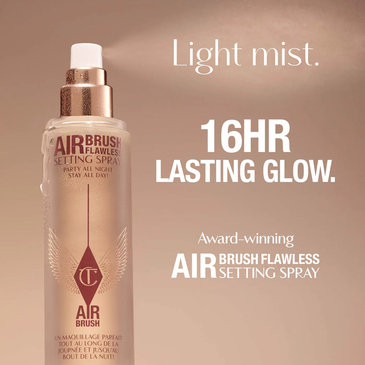 CHARLOTTE TILBURY AIRBRUSH FLAWLESS SETTING SPRAY