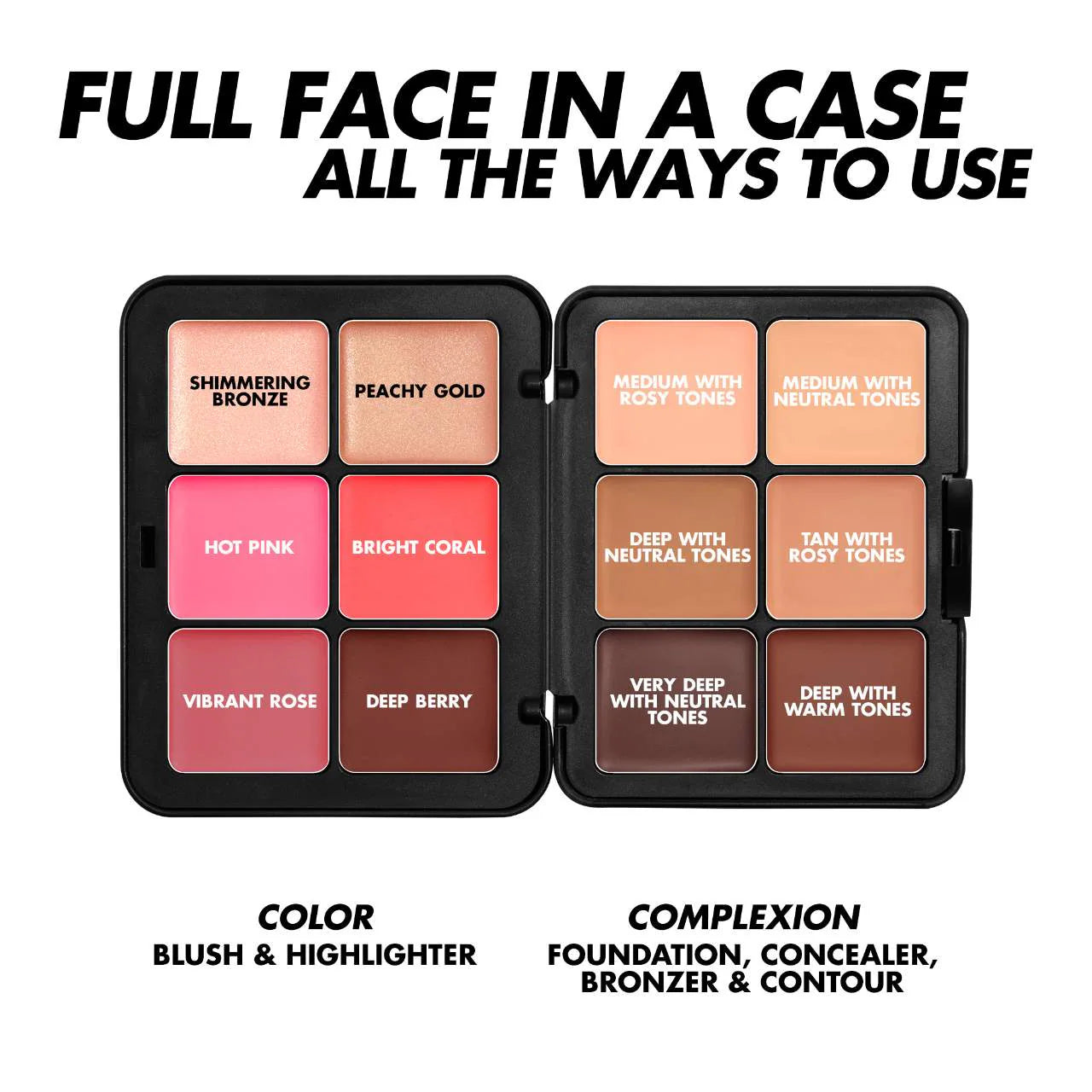 MAKE UP FOR EVER HD Skin Face Essentials Cream Palette