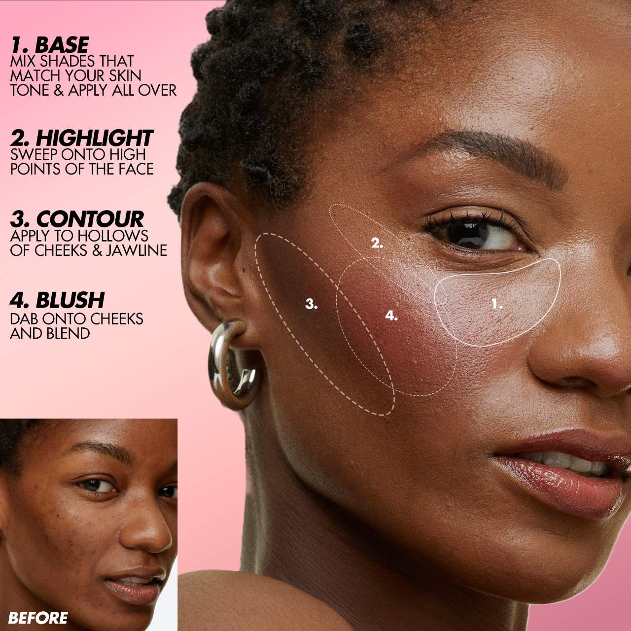 MAKE UP FOR EVER HD Skin Face Essentials Cream Palette