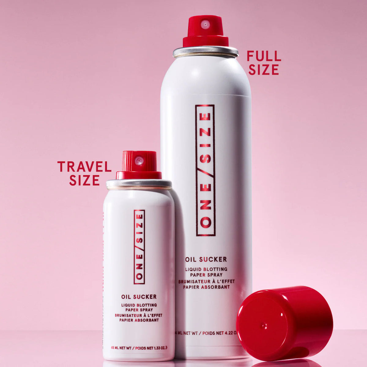 ONE SIZE OIL SUCKER LIQUID BLOTTING PAPER TOUCH UP SPRAY